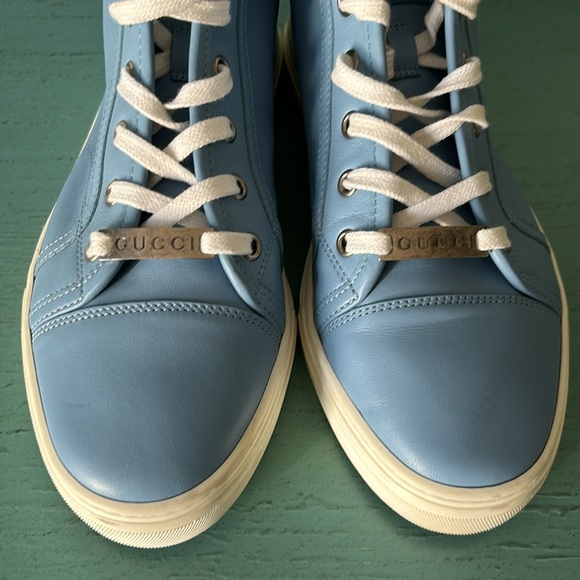 Gucci Mineral Blue High Tops - Picture 3 of 7